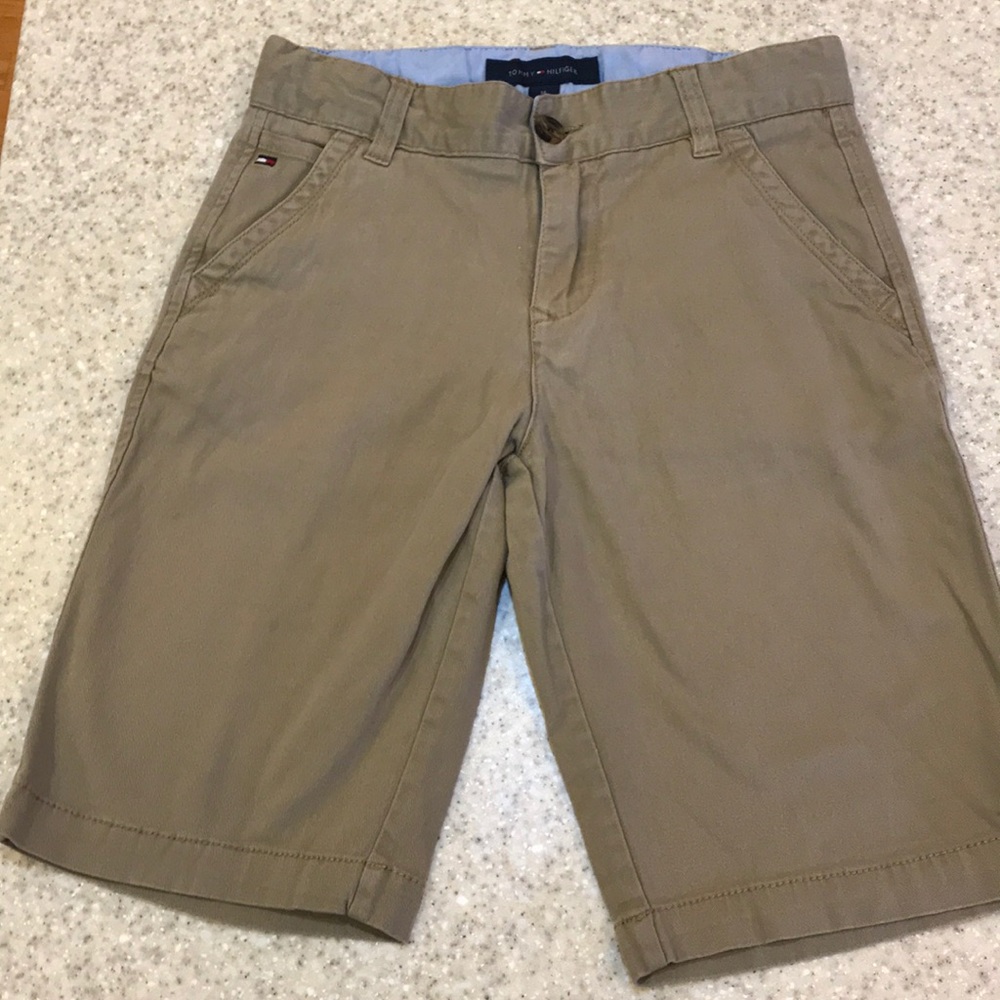 Tommy Hilfiger Boys Khaki Shirts 14